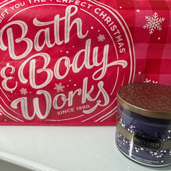 party dress candle bath and body ~'~ Rare! Big Set of Bath & Body Works ~Party Dress~ Candles & Wallflowers ~'~